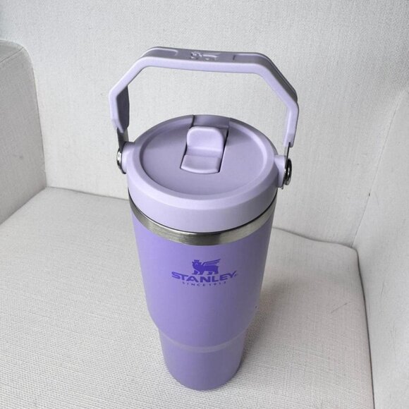 ๐ Ice Flow Handheld Tumbler with Flip Straw โ Purple โ 40oz ๐ - Picture 4 of 5